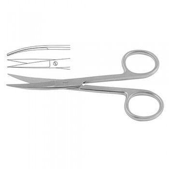 Operating Scissor Curved - Sharp/Sharp Stainless Steel, 12 cm - 4 3/4"